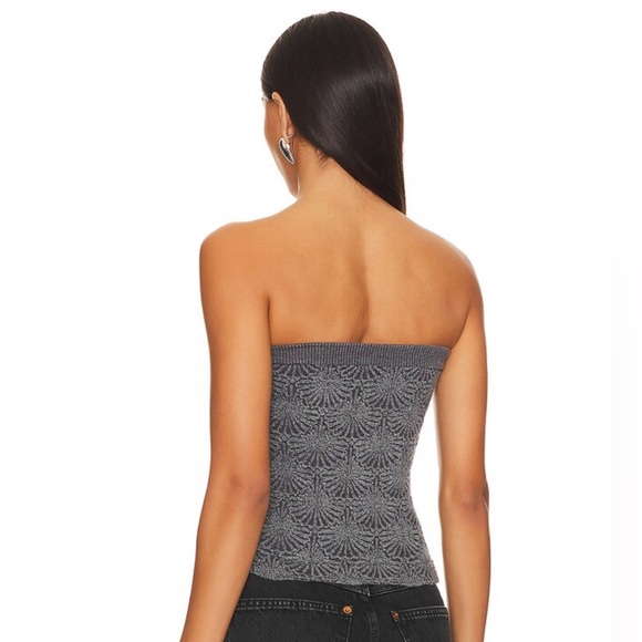 🔥 NEW Free People Love Letter Tube Top | BLACK - Picture 5 of 9